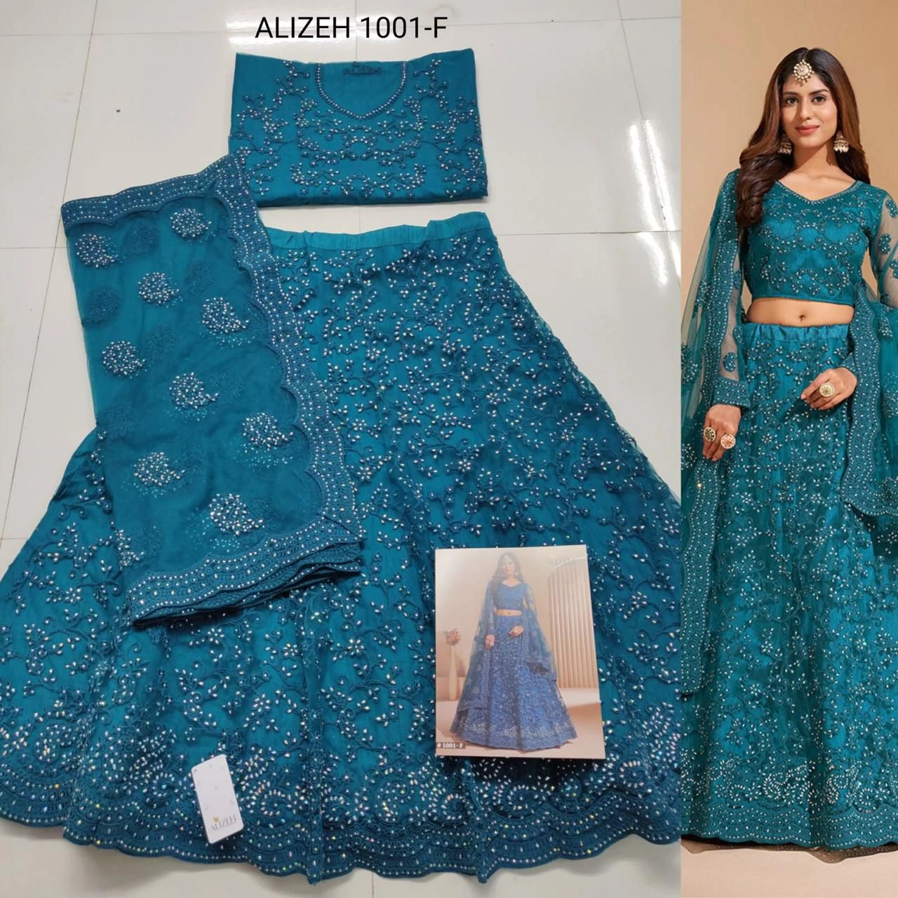 Alizeh  Bridal Heritage 1001 Hit Design Colours Butterfly Net Wholesale Lehenga Catalog